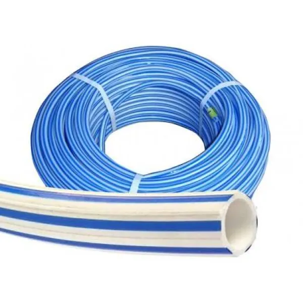 Manguera 1/2 Economica Bicolor Ultraflex Blanca/azul Rollo 100 Mts. - mangueras de jardin para uso industrial